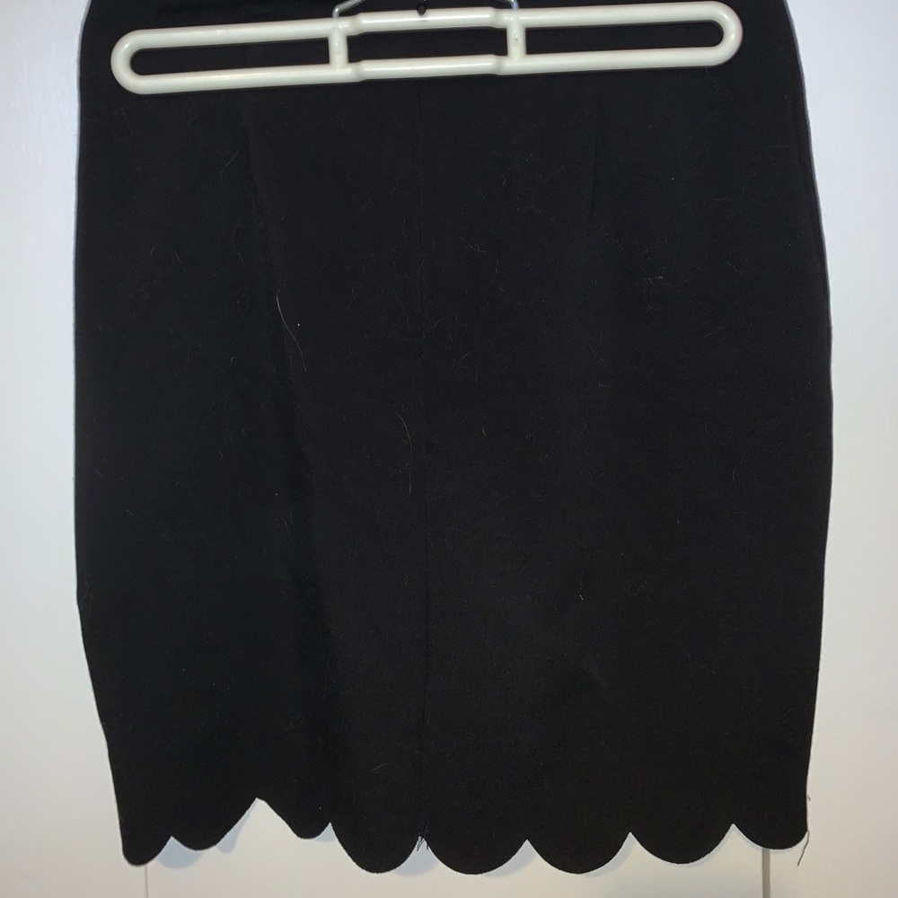 Black miniskirt